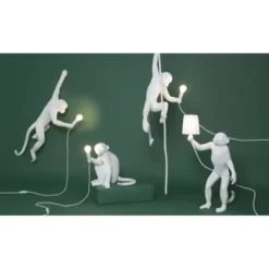 Abażur Do Lampy Monkey Biały Seletti