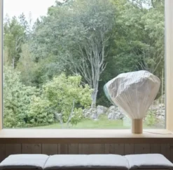 Ławka Georg Dąb Naturalny-Lniana Poduszka Skagerak