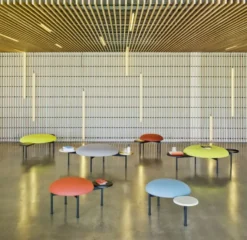 Ławka Meeting Point - Metalowy Stolik 90 Cm Sancal