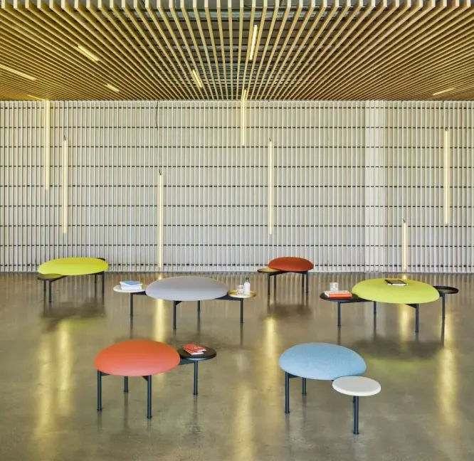 Ławka Meeting Point - Metalowy Stolik 90 Cm Sancal
