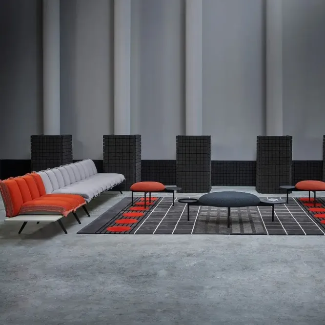 Ławka Meeting Point - Metalowy Stolik 90 Cm Sancal