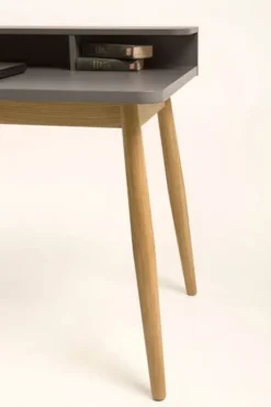 Biurko Farsta Szare Woodman