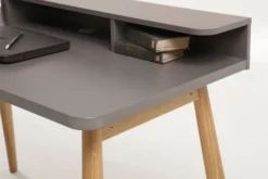 Biurko Farsta Szare Woodman
