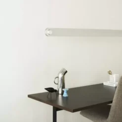 Biurko Kip Czarna Podstawa Ciemnobrązowe Normann Copenhagen