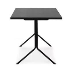 Biurko Kip Czarna Podstawa Ciemnobrązowe Normann Copenhagen