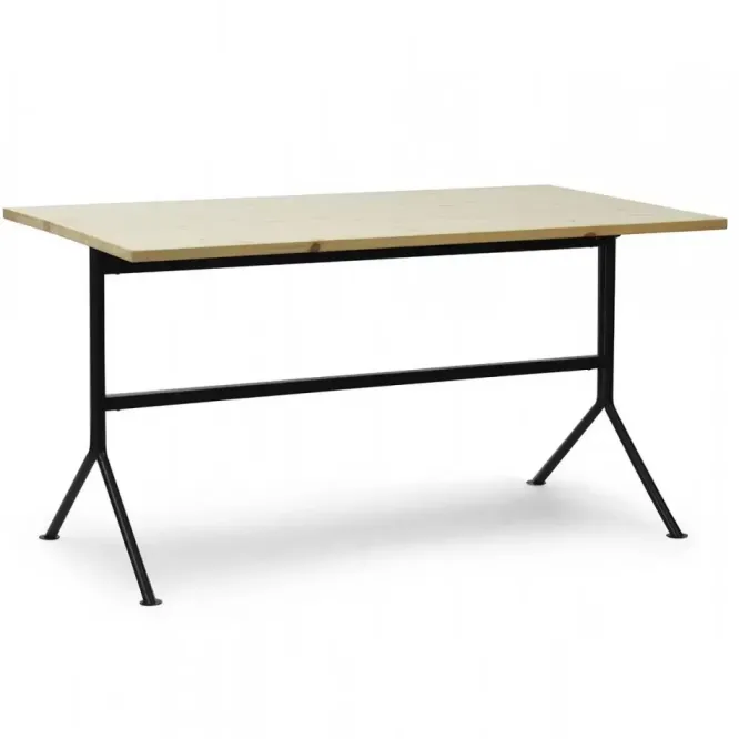 Biurko Kip Czarna Podstawa Sosnowe Normann Copenhagen