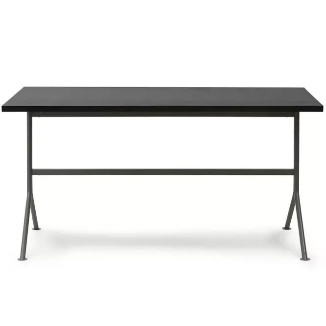 Biurko Kip Szara Podstawa Ciemnobrązowe Normann Copenhagen