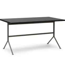 Biurko Kip Szara Podstawa Ciemnobrązowe Normann Copenhagen