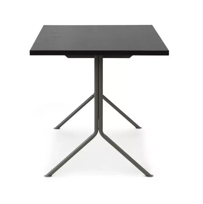 Biurko Kip Szara Podstawa Ciemnobrązowe Normann Copenhagen