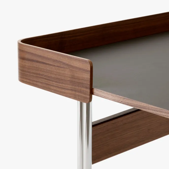 Biurko Pavilion Av17 Charcoal Linoleum Andtradition