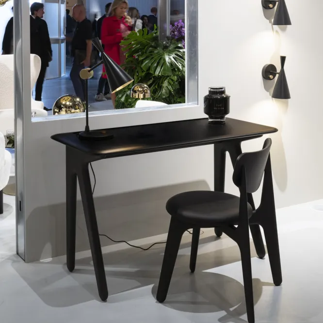 Biurko Slab Czarny Dąb Tom Dixon