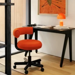 Biurko Slab Przydymiony Dąb Tom Dixon