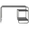 Biurko S 285/2 Z Półkami Czarne Thonet