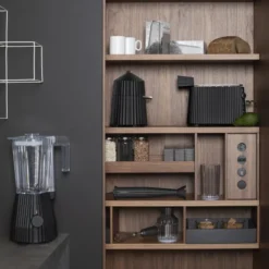 Blender Kielichowy Plisse Czarny Alessi