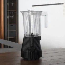Blender Kielichowy Plisse Czarny Alessi