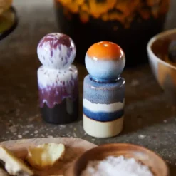 Ceramiczna Solniczka I Pieprzniczka 70S Stargaze Hkliving