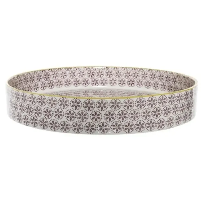 Ceramiczny Talerz Do Serwowania Patrizia Purpurowy Bloomingville