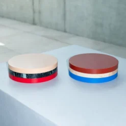 Deska Do Serwowania Circles 3 Szt. Żółty Valerie Object