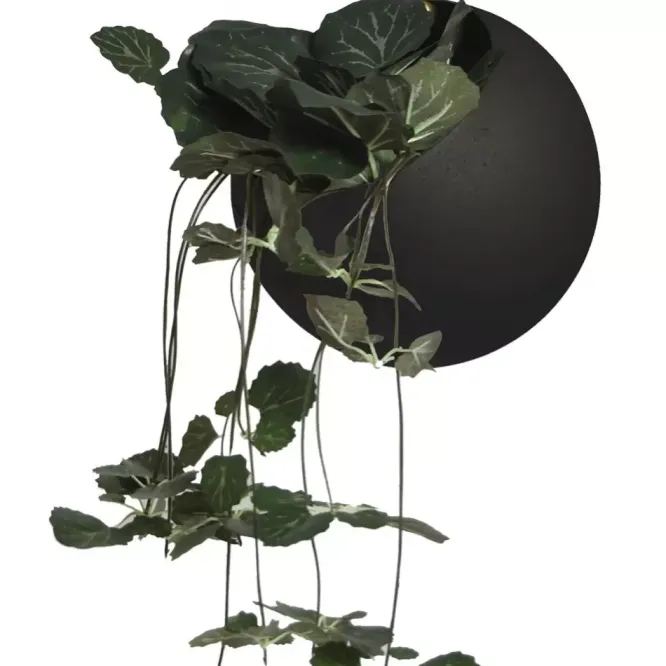 Doniczka Wisząca Globe 21 Cm Czarna Aytm