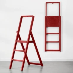 Drabina Step Czerwona Design House Stockholm