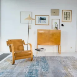 Dywan Artystyczny Long Island Blue Louis De Poortere