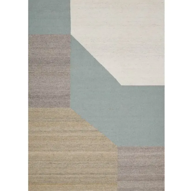 Dywan Blocchi Aqua Linie Design