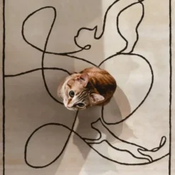 Dywan Cats Ivory Carpet Decor