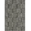 Dywan Chess Czarny Linie Design