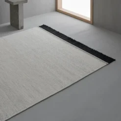 Dywan Fenja Biały Linie Design