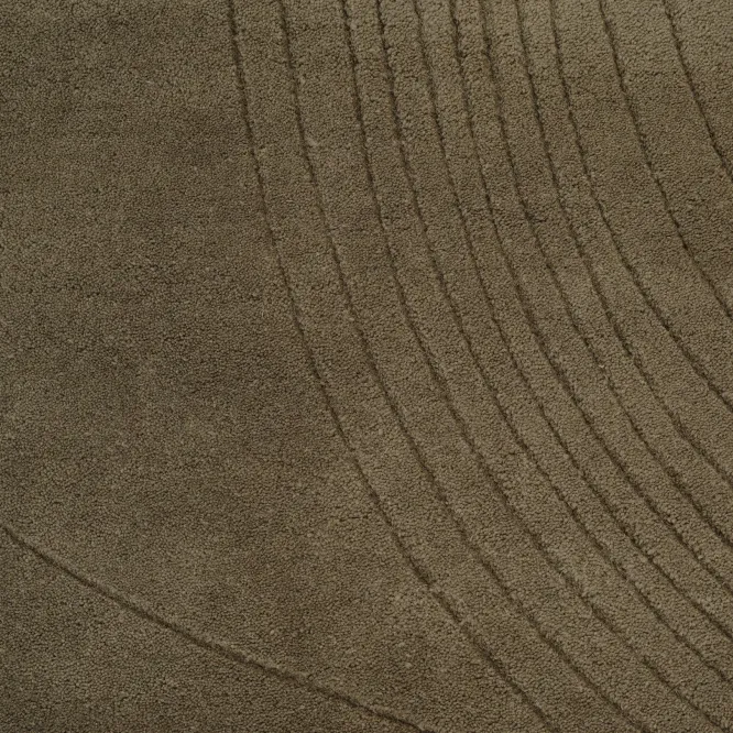 Dywan Fluid Arc Olive Linie Design