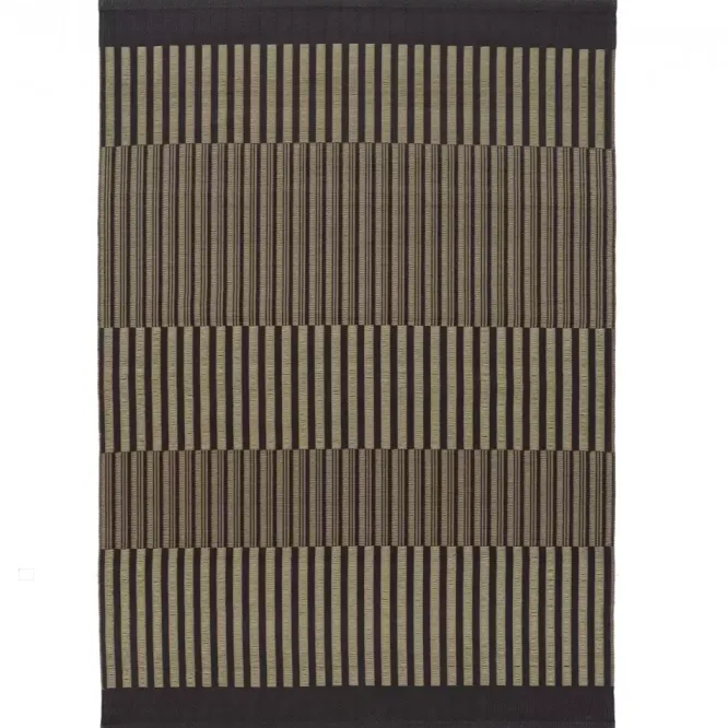 Dywan Listras Black Beige Karpeta