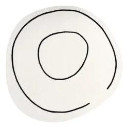 Dywan Loop Ivory Okrągły 250 Cm Carpet Decor