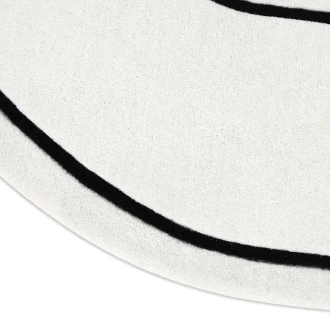 Dywan Loop Ivory Okrągły 250 Cm Carpet Decor