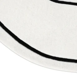 Dywan Loop Ivory Okrągły 200 Cm Carpet Decor