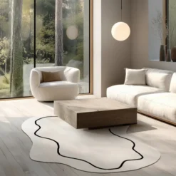 Dywan Loop Ivory 200X300 Cm Carpet Decor