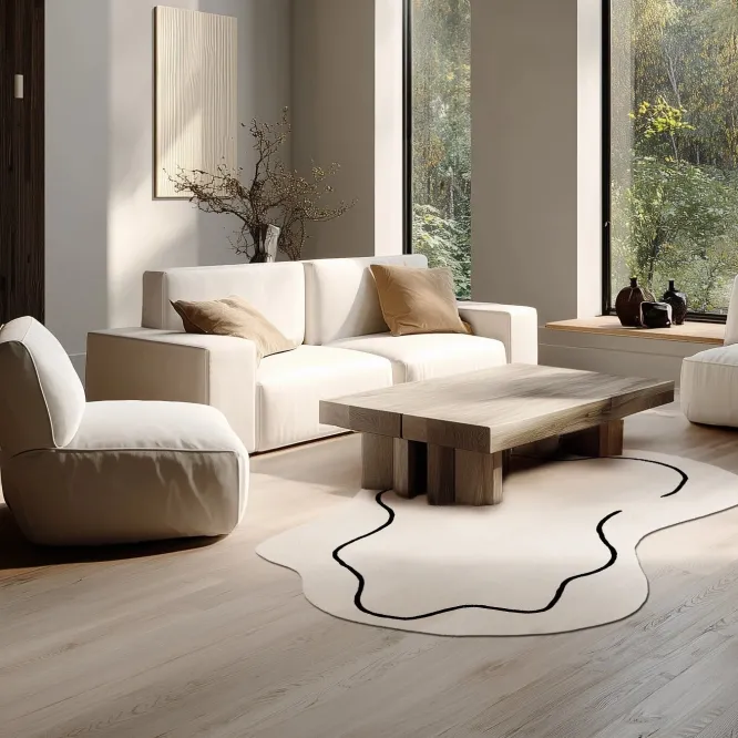 Dywan Loop Ivory 160X230 Cm Carpet Decor