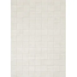 Dywan Luzern Biały Linie Design