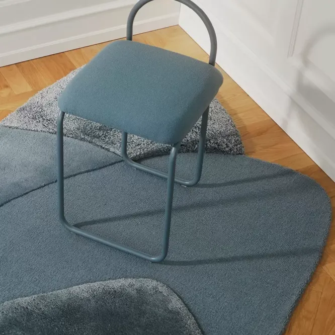 Dywan Mola 140 Cm Zakurzony Błekit Aytm