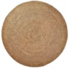 Dywan Okrągły Dip 100 Cm Naturalny