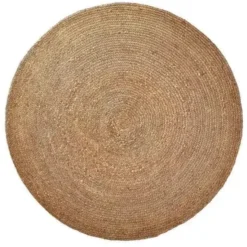 Dywan Okrągły Dip 100 Cm Naturalny
