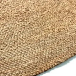 Dywan Okrągły Dip 100 Cm Naturalny