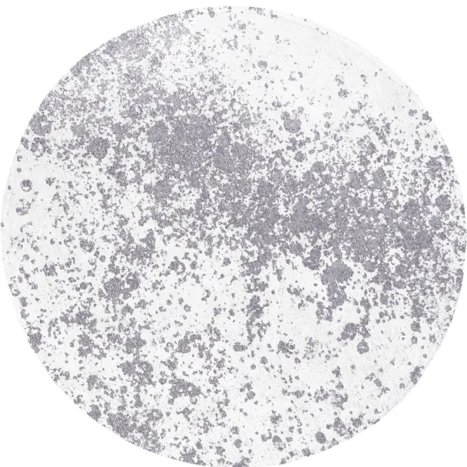 Dywan Okrągły Moon Light Grey Carpet Decor