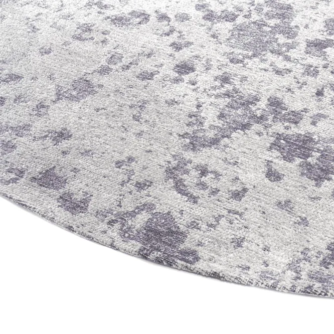Dywan Okrągły Moon Light Grey Carpet Decor