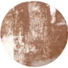 Dywan Okrągły Rust Copper Carpet Decor