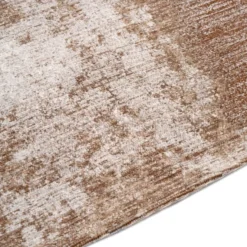 Dywan Okrągły Rust Copper Carpet Decor