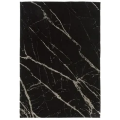 Dywan Pietra Black 160X230 Cm Carpet Decor