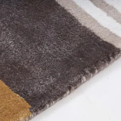 Dywan Retro Yellow Carpet Decor