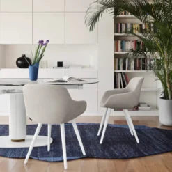 Dywan Roche 300 Cm Niebieski Calligaris