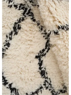 Dywan Ruffle Czarny 170 X 240 Linie Design