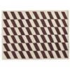 Dywan Shift Kelim 170X240 Cm Burgundowy Hay